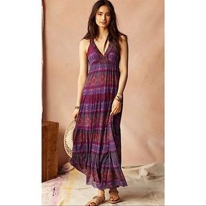Anthropologie Weston Rubus Maxi Dress XSP NWT